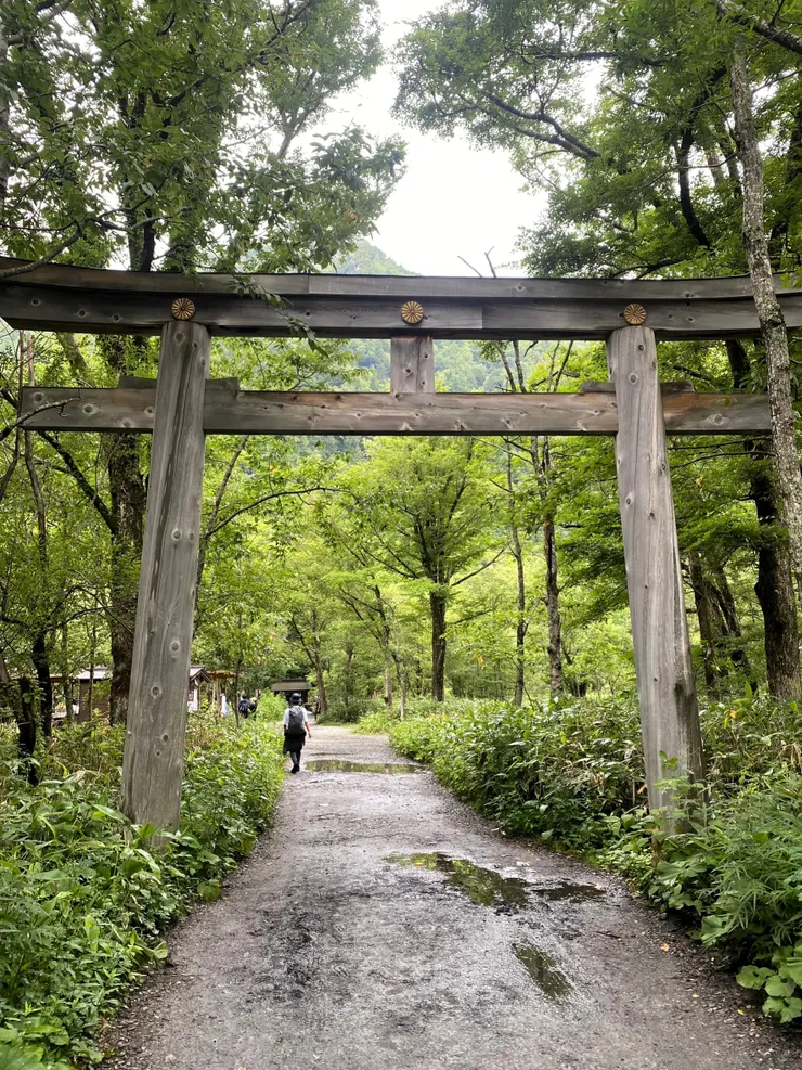穗高神社鳥居