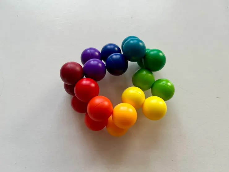 我成年後的第一個玩具——百變串珠球