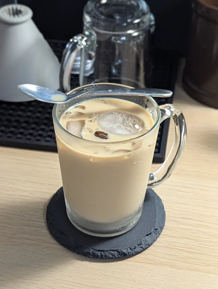 看著是不是真的很像一般拿鐵呢