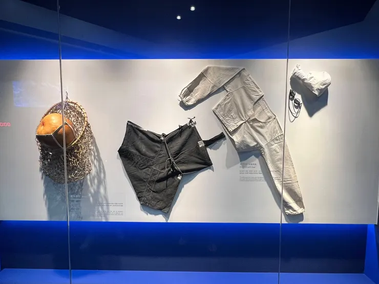 沒有潛水衣之前海女的裝備