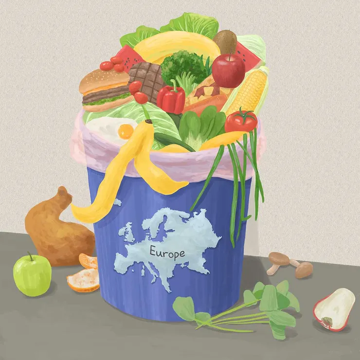 歐洲食物浪費問題