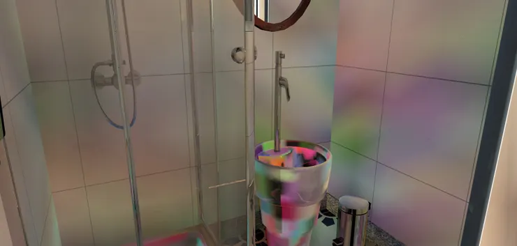 無論什麼房子屋子，我都要有獨立洗手間，完全受不了要跟別人共用。