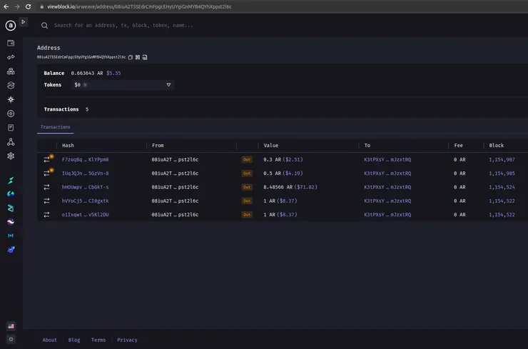 Arweave 2.6 mining rewards