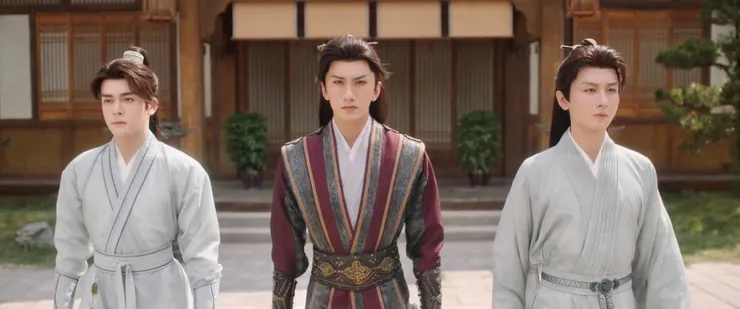 方多病(左)笛飛聲(中)李相夷(右)