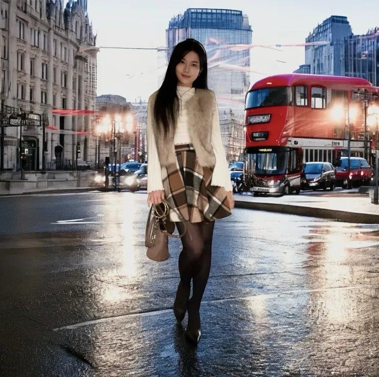 美式與韓式風格的搭配風格( 本人照片提供）