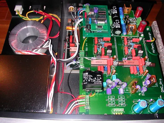 加入 PLL 線路的 DAC 照片