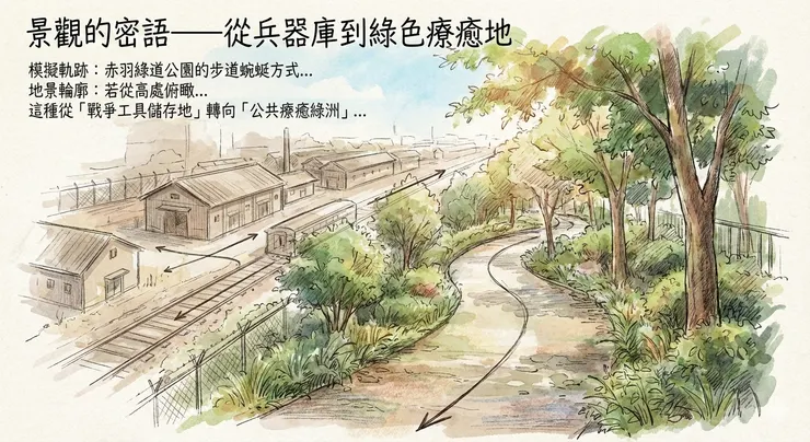 從兵器庫到綠色療癒地