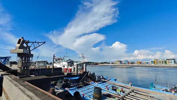 北上回程途中去了布袋吃吃喝喝