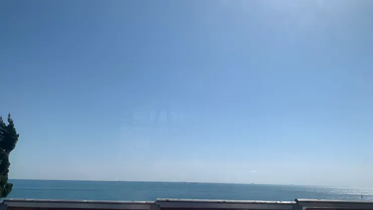 沒有盡頭的海岸線。