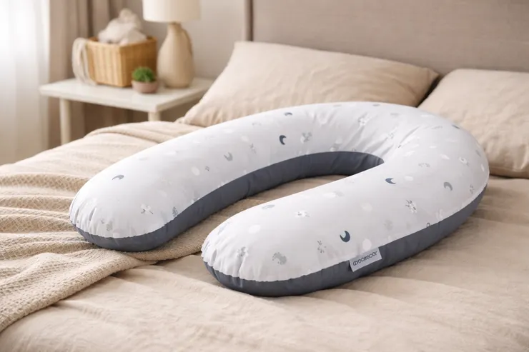 Baby City doomoo 有機棉舒眠月亮枕