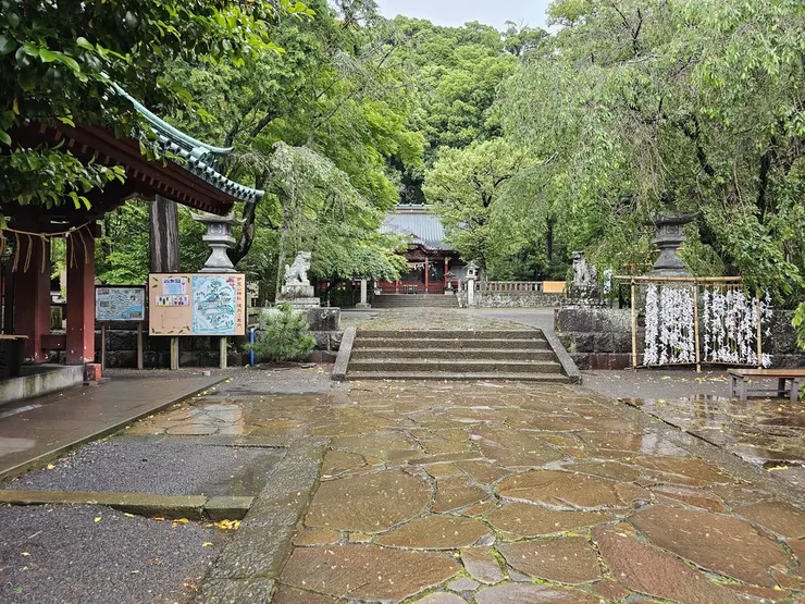 伊豆山神社全景，全程只見到1個神社人員