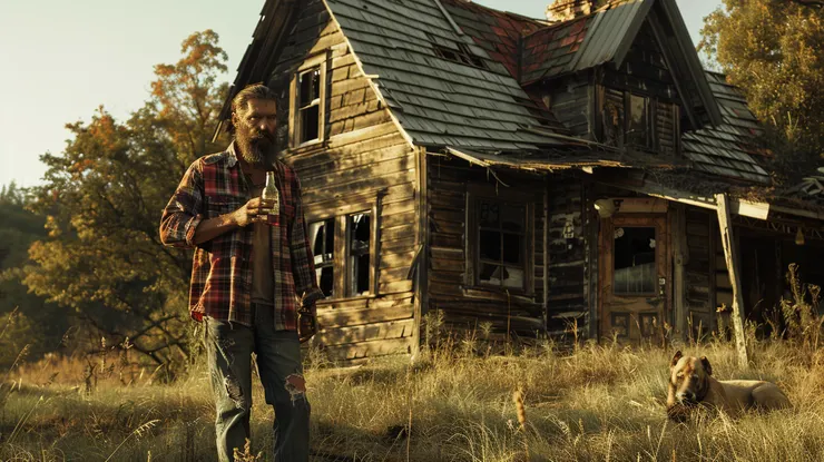 正在失落的美國中產階級。圖片來源：Midjourney