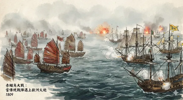 傳統戰陣遇上歐洲火炮