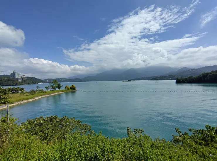 日月潭美麗的風景
