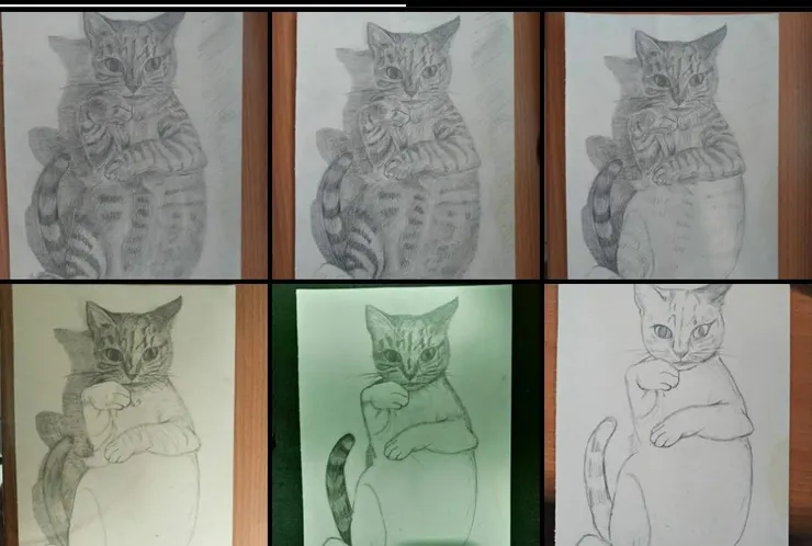 從右下到左上的過程