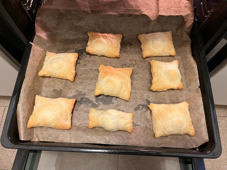 【德國生活】簡單烤箱甜點—酥皮湯圓