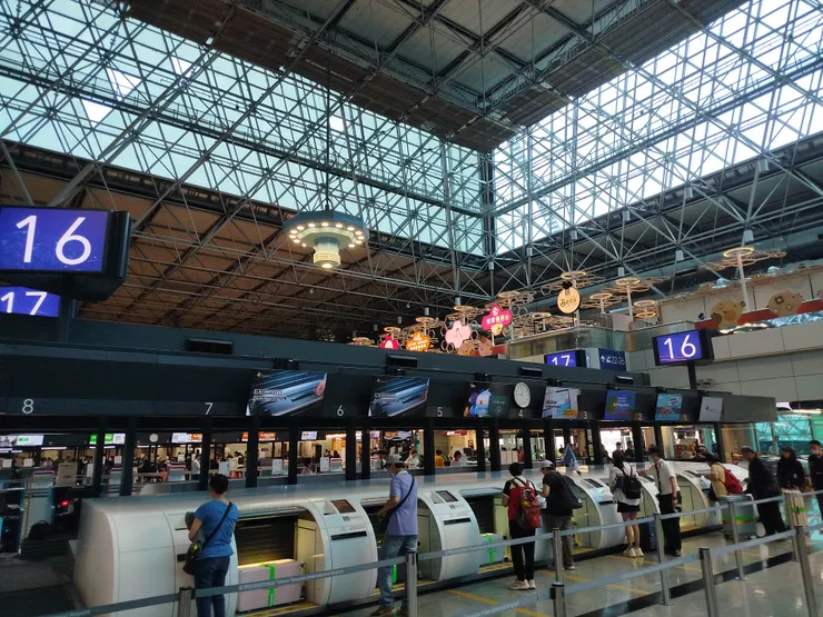 桃園機場出境大廳