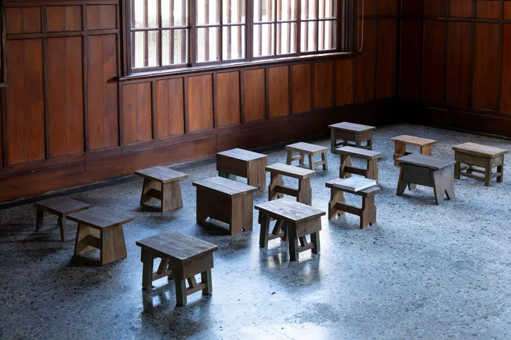 2024 臺南人權月，愛國婦人會館。「星空下的黑潮島嶼」展場實景。攝影：吳欣穎