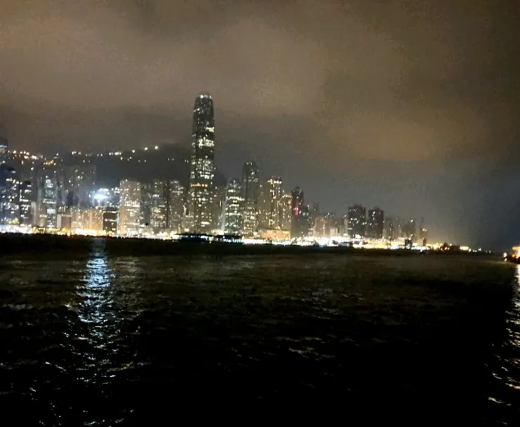 香港島夜景