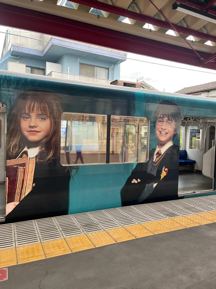 我就是跟這台電車拍照！