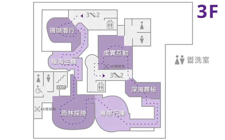 Xpark 館內介紹:3F