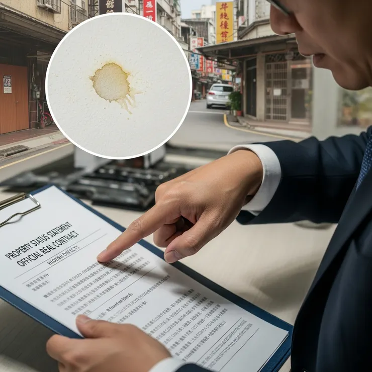 買到漏水屋:一張現況說明書,如何決定賣方與房仲的命運?