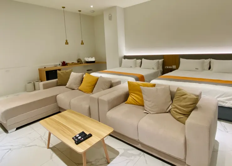 ▲ 家庭旅遊的101號房，享受大面積的舒適空間，有沒有心動呢