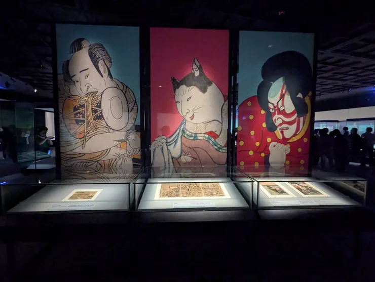 浮世繪畫裡的人物