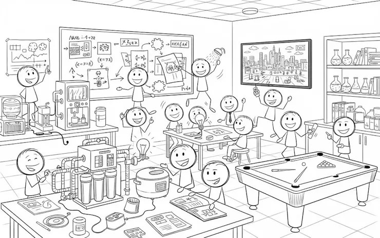 乙組人想了很多解決方法