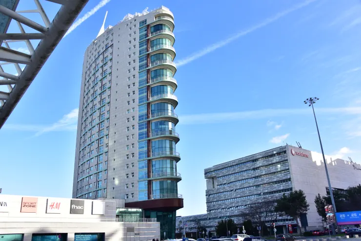 Lisboa Santa Apolonia火車站外