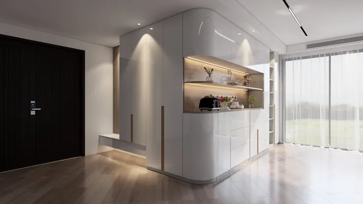 三種玄關櫃+轉角櫃