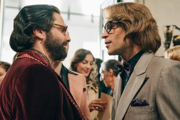 《造就卡爾拉格斐》劇照。