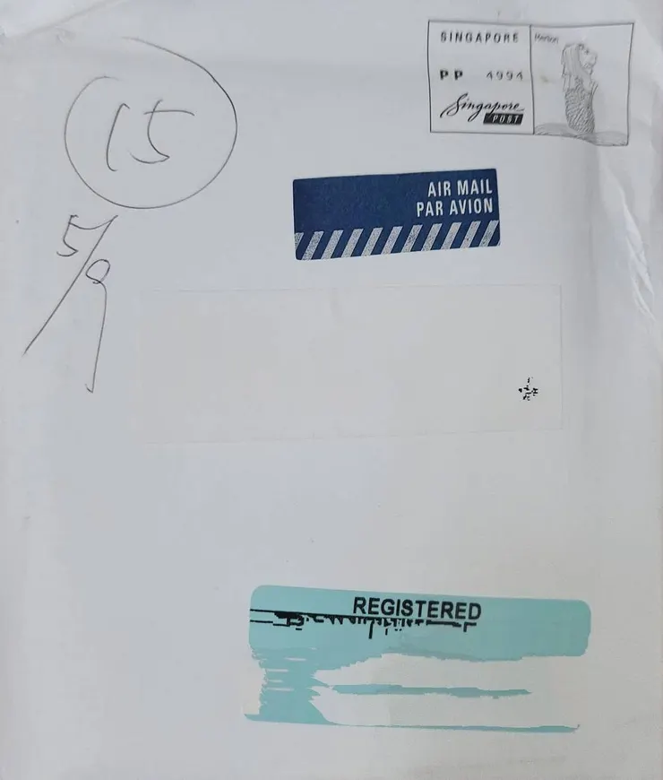 新加坡來的包裹