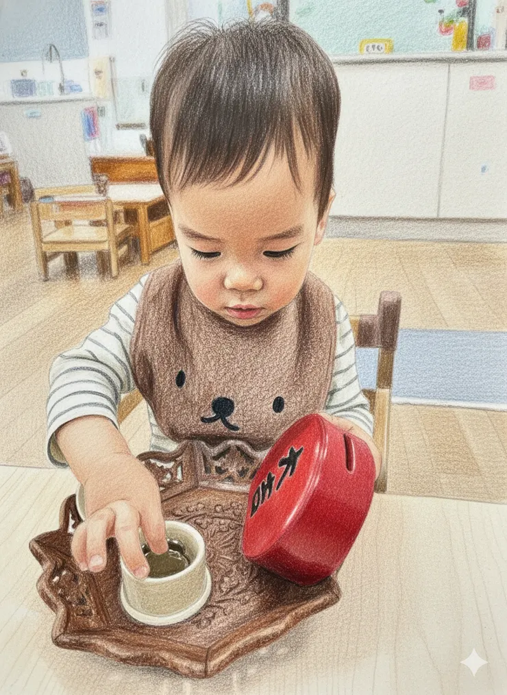 另一個教室工作的多多