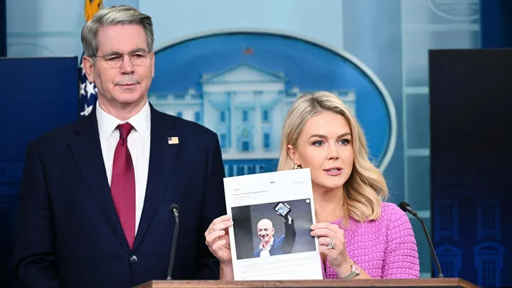 Amazon says it won’t display tariff costs after Trump called Bezos over ‘hostile and political’ move