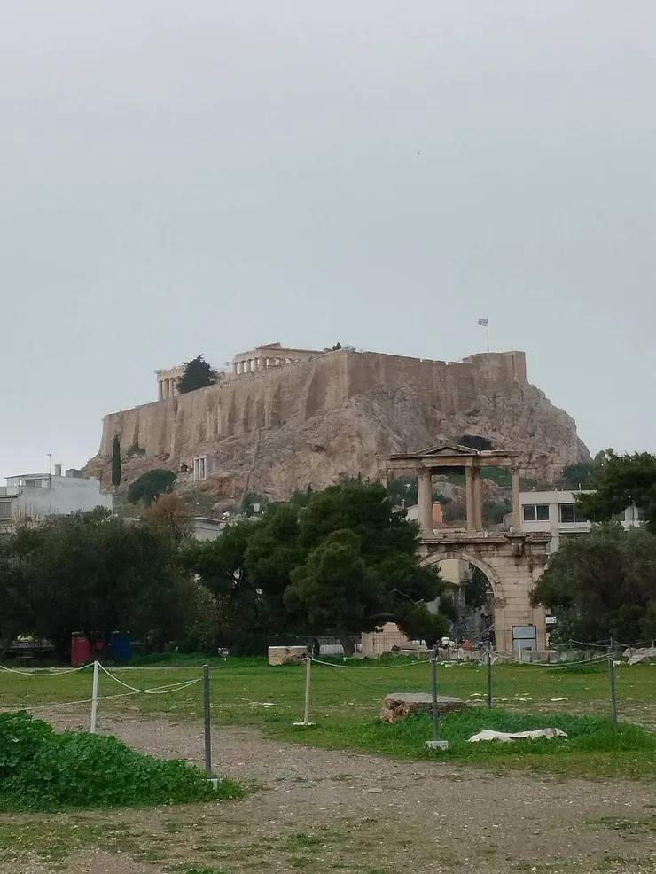 來張清楚的雅典衛城～