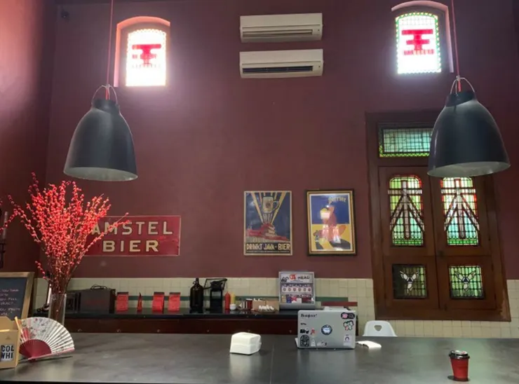 三寶麟博物館的咖啡館