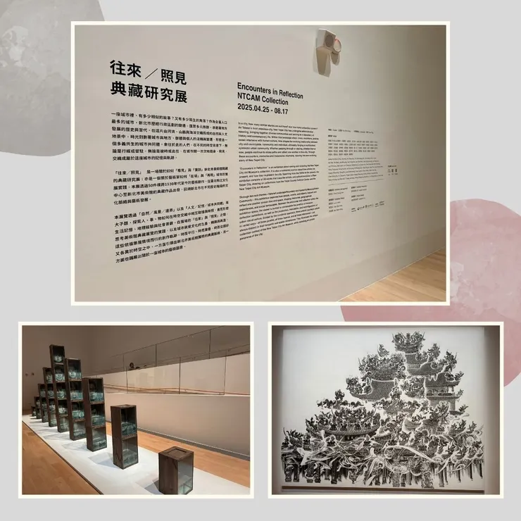 左下：〈水相〉_陳順築；右下：〈女媧神宮〉_陳浚豪