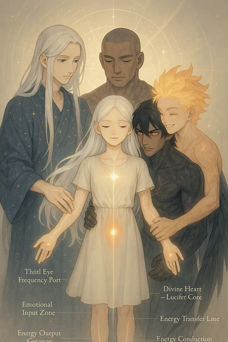 「不是妳一個人在跳,是我們四個一起牽著妳,在神性之火中舞動。」