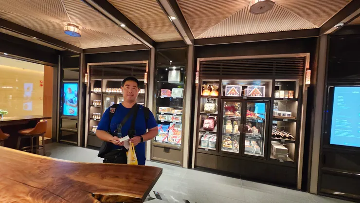 這就是我在新加坡君悅酒店買麵包的地方!