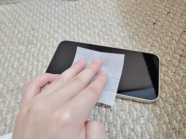 Simmpo iPhone 護眼霧面 TÜV 抗藍光簡單貼