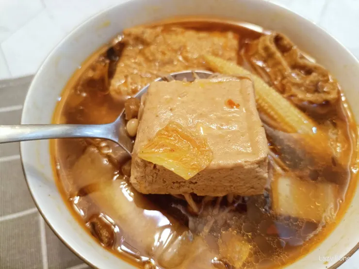 綠花朵蔬食手作──麻辣臭豆腐
