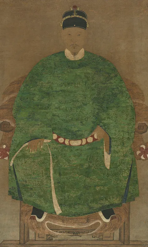 國立臺灣博物館藏《鄭成功畫像》1650年