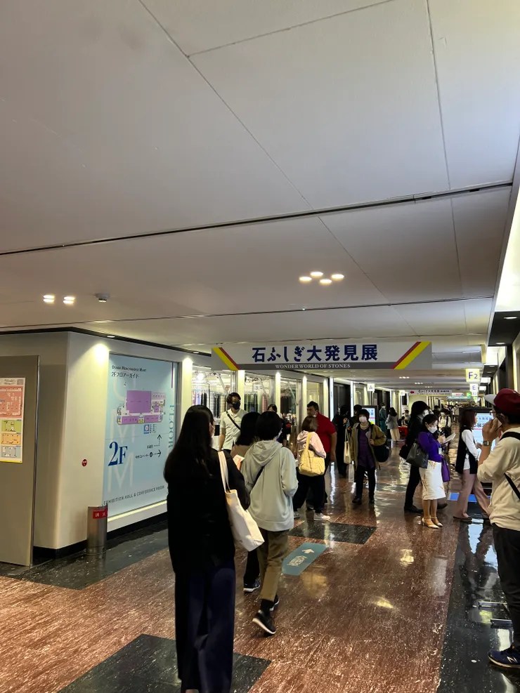 大阪礦物展的人潮可以看出日本社會對礦物礦石的熱愛