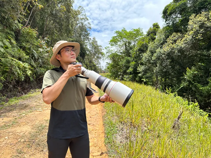 正在少女營地拍照的羊｜ 照片來源：峯哥