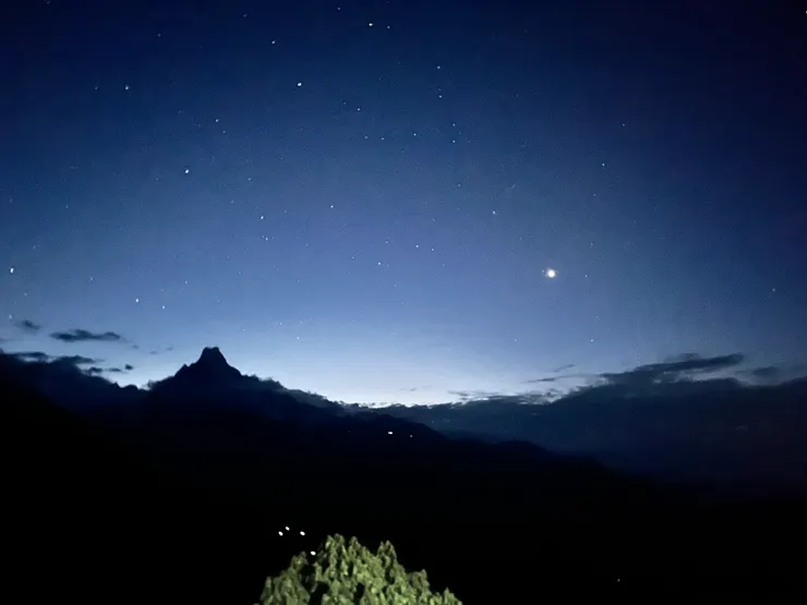 用手機拍出的美麗星空