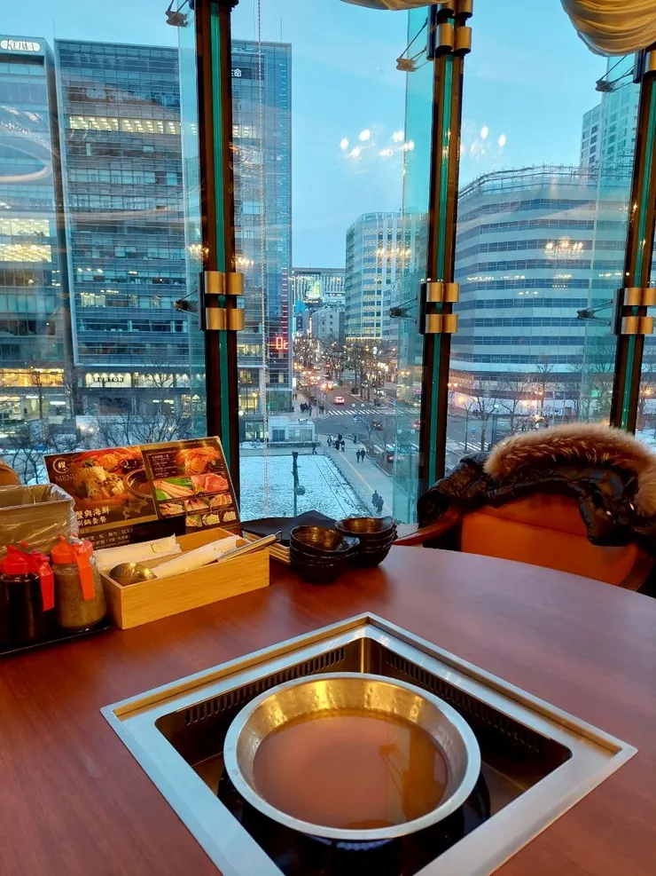 可以看大通夜景