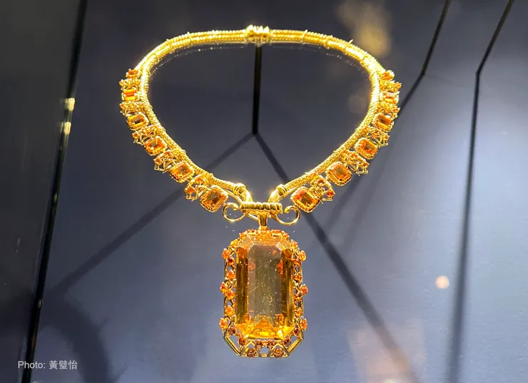 Boucheron 黄水晶項鍊 約1953年