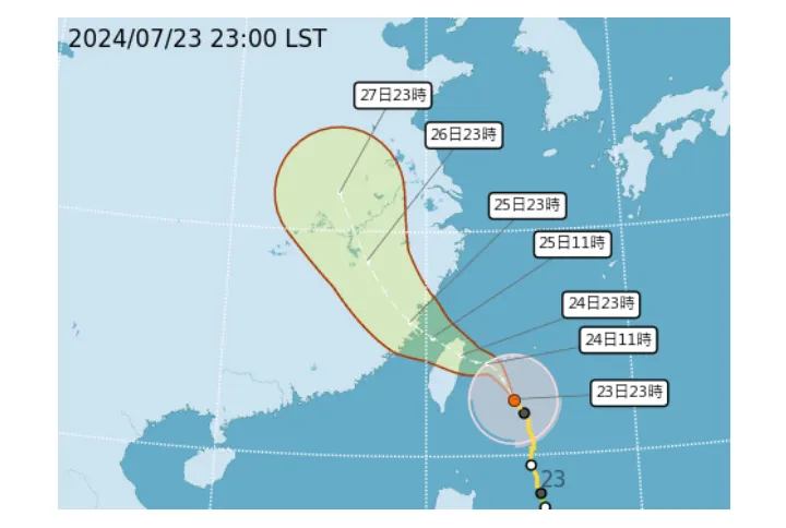 中央氣象署07232300