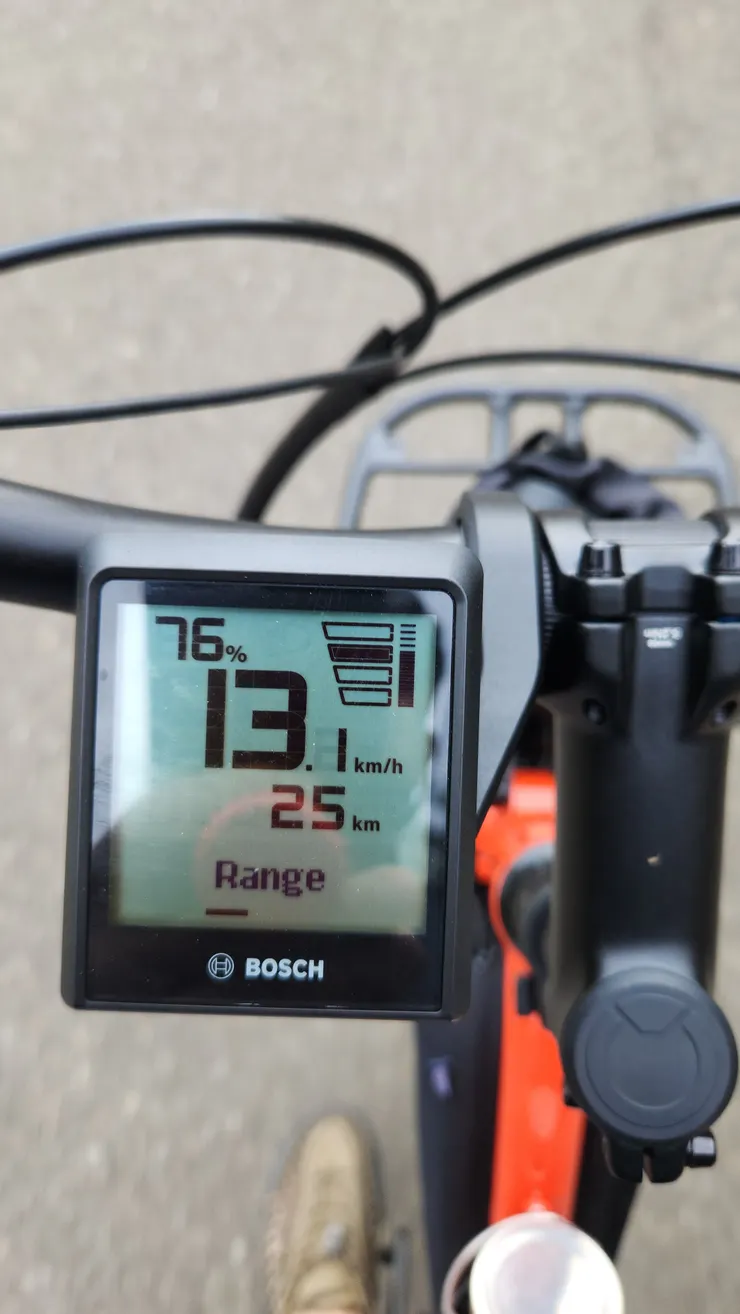 大面板的顯示器,讓你在騎乘過程時可以清楚的看到各項騎車訊息。